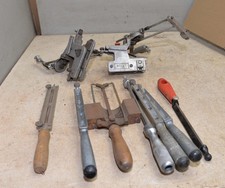 9 vintage chainsaw chain sharpener Homelite McCulloch & more collectible tools