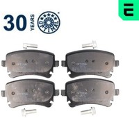 Optimal BP-12242 Bremsbelagsatz FüR Scheibenbremse Bremsbelagsatz