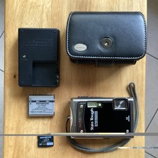 Olympus Stylus Tough 8000 12.0MP Digital Camera Black Working W/ Accessories
