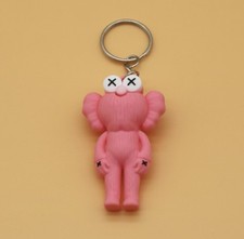 3D Kaws Keychain (Pink Elmo) Figure Keyring  ...