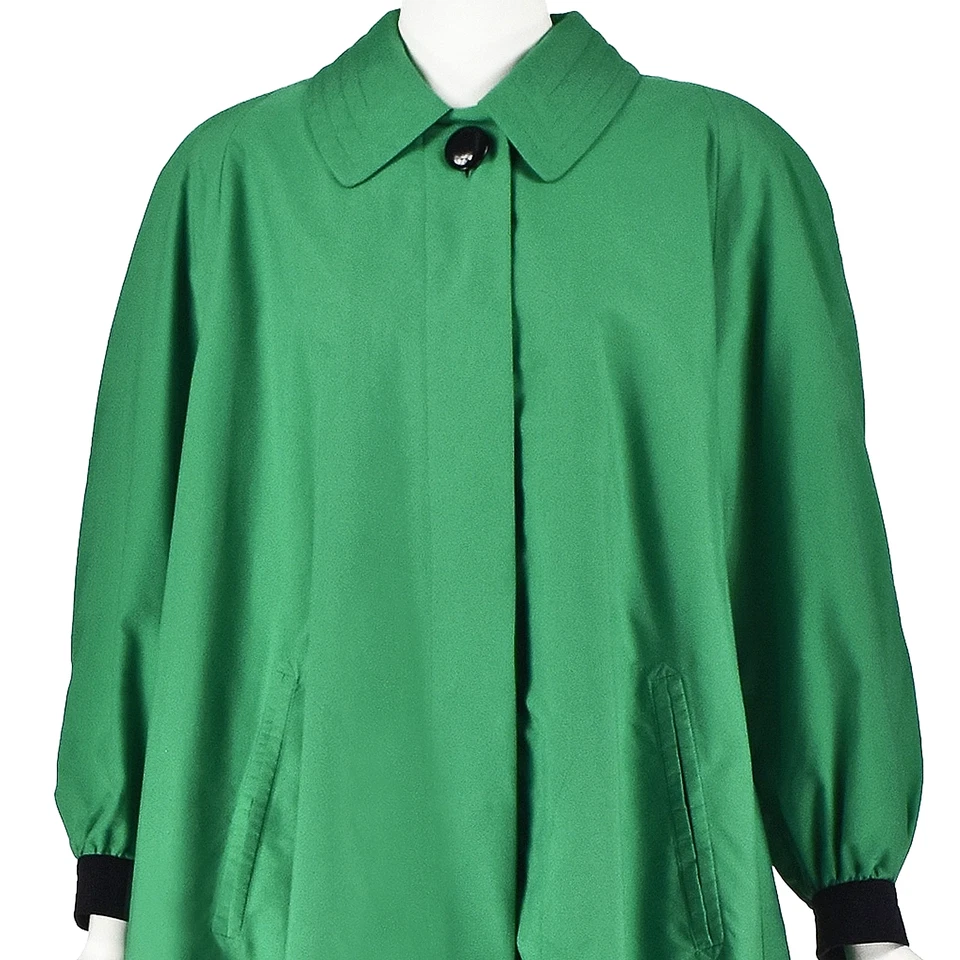 Chaqueta oscilante verde peso primavera y verano ESCADA vintage de gran tamaño TALLA OSFM Foto 2 de 4