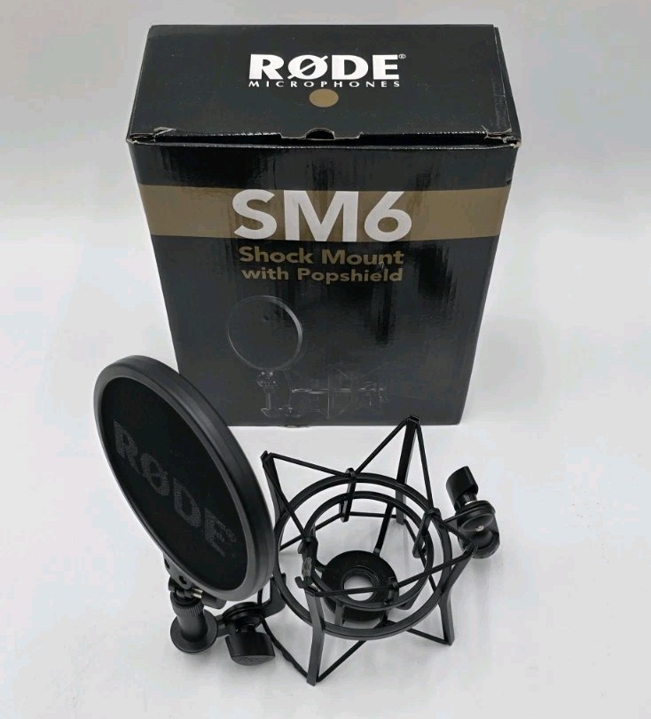 RODE SM6 Shock Mount with Detachable Pop Filter