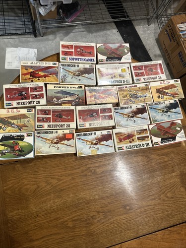 collection of vintage model plane kits lot of 21 | eBay