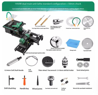 Jade Stone Grinding Machine - Multi-Function Compact Engraving Machine