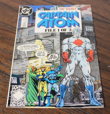 DC Comics Comic Book Top Secret Captain Atom File 1 Of 3 February 1989 No.26