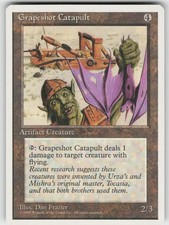 Grapeshot Catapult Fourth Edition C MP MTG