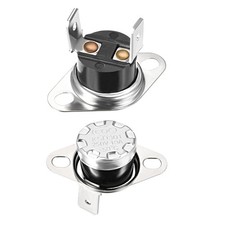 2pcs Temperature Control Switch Thermostat 50°C 10A Normally Open for Microwave