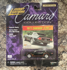 Johnny Lightning Camaro Collection 1977 Camaro Z-28 Black Limited Ed Johnny Lightning Camaro Collection 1977 Camaro Z-28 Black Limited Ed