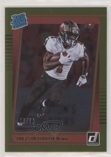 2021 Panini Donruss Rated Rookie Press Proof Gold 6/50 Jaelon Darden #288 rf2