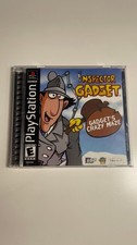 Inspector Gadget PS1 PlayStation 1 CIB Complete Black Label w Reg Card MINT