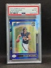 2024 Donruss Optic - Rated Rookie Caleb Williams PSA 8 Blue Hyper Prizm RC #201