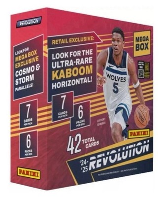 2024-25 Panini Revolution Mega Box NBA Basketball Sealed Possible 