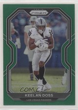 2020 Panini Prizm Green Prizm Keelan Doss #137 4a0