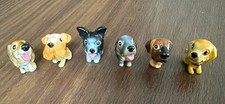 Conjunto de figuras de cachorro de colección de perros de colección de la colección Snubbies