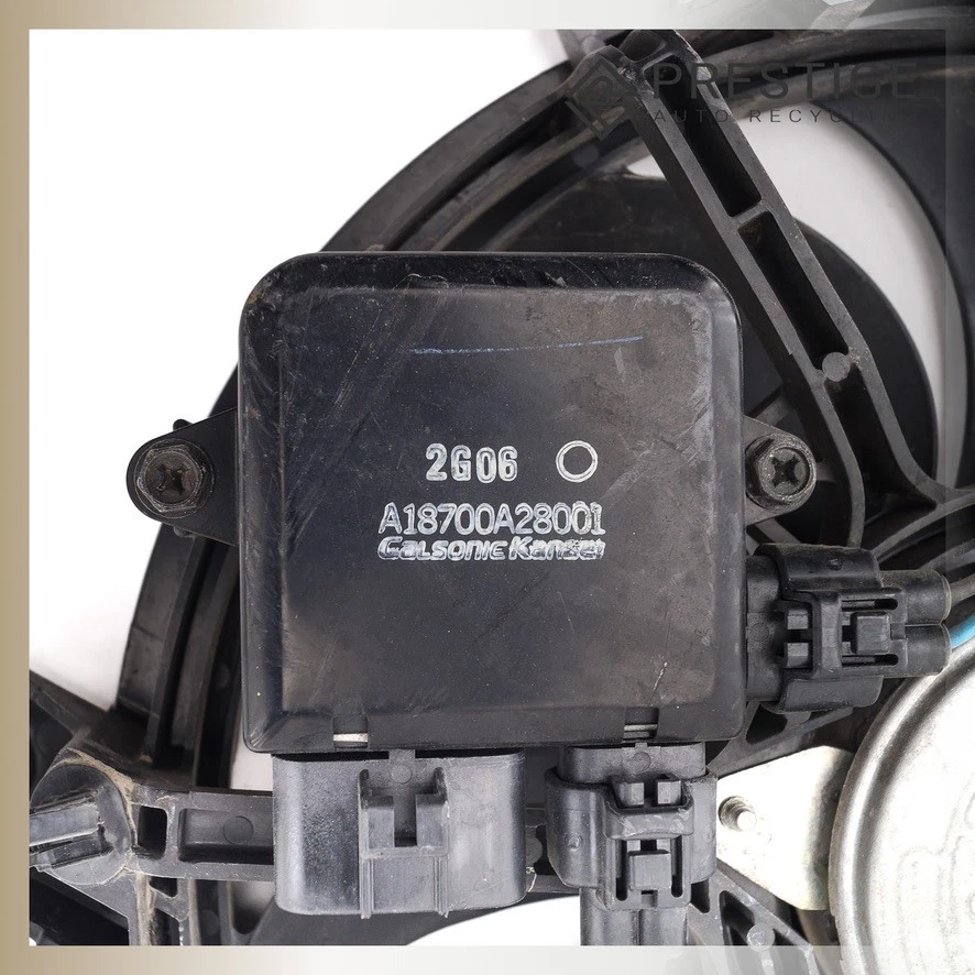 2009-2013 INFINITI G37 M37 Radiator Dual Cooling Fan Motor w/ Shroud 21481-JK000 Foto 3 de 4