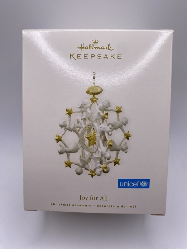 Hallmark Keepsake 2008 Joy for All Unicef- NEW- READ