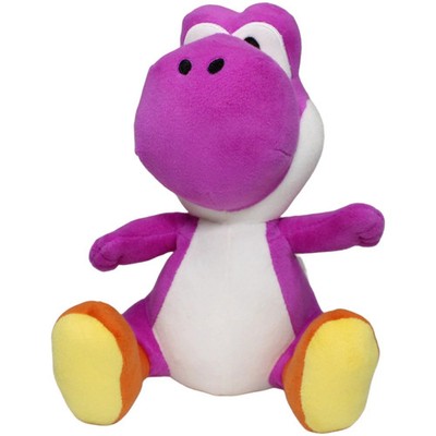 San-ei Dinosaurier Gaming Kuscheltier Plüschtier 20 cm Lila Weiß Orange