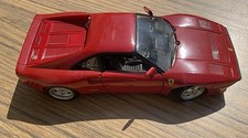 HOT WHEELS COLLECTIBLES 1984 FERRARI 288 TWIN TURBO GTO RED DIECAST  1:18 NM