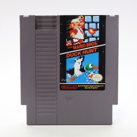 Super Mario Bros. Duck Hunt (NES) Loose Cart W/Manual Only - Authentic Good Cond