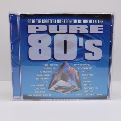 Pure 80's CD 1999 UTV Records 20 Greatest Hits Compilation Pop Rock New Wave