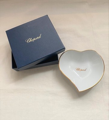 Chopard limoges heartshape trinket tray new in box for happy l.u.c mille miglia