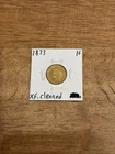 1873 Indian Head Penny- XF EXTRA FINE- Cleaned