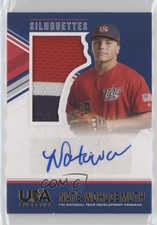 2018 USA Baseball Stars & Stripes Jerseys Prime 6/25 Nate Wohlgemuth Auto 0a1