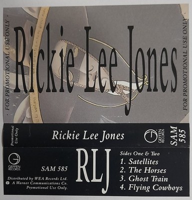 Rickie Lee Jones 4 track promo cassette sam585 unplayed