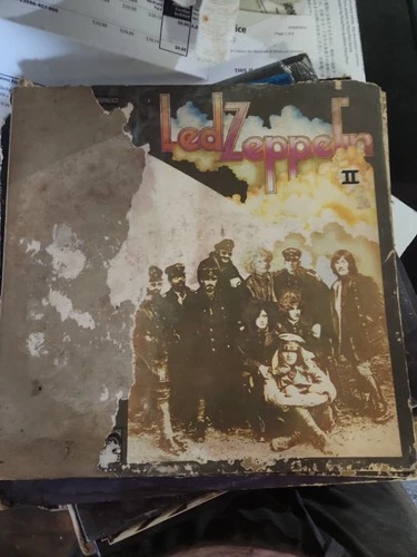 Led Zeppelin II 1969 RL Hot Mix Presswell Pressing RL Both Sides