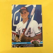 🐶 1991 Topps Stadium Club Skydome Box Set Jason Giambi #58 Rookie RC