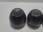  VTG '70s Solid Wood "3" Hand Lathe Polished Hardwood Apples Set 4.  — photo 7