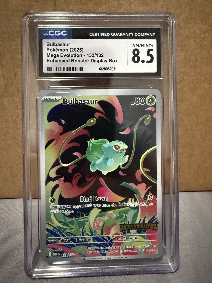 bulbasaur graded card Bulbasaur 166/165 PSA Bgs CGC Tag Extended Artwork Pokemon 151