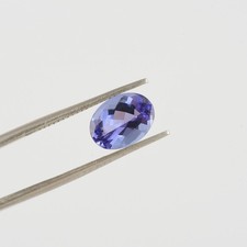 8*6MM Oval Cut Natural Tanzanite Purple Loose gemstones - 1 PCS