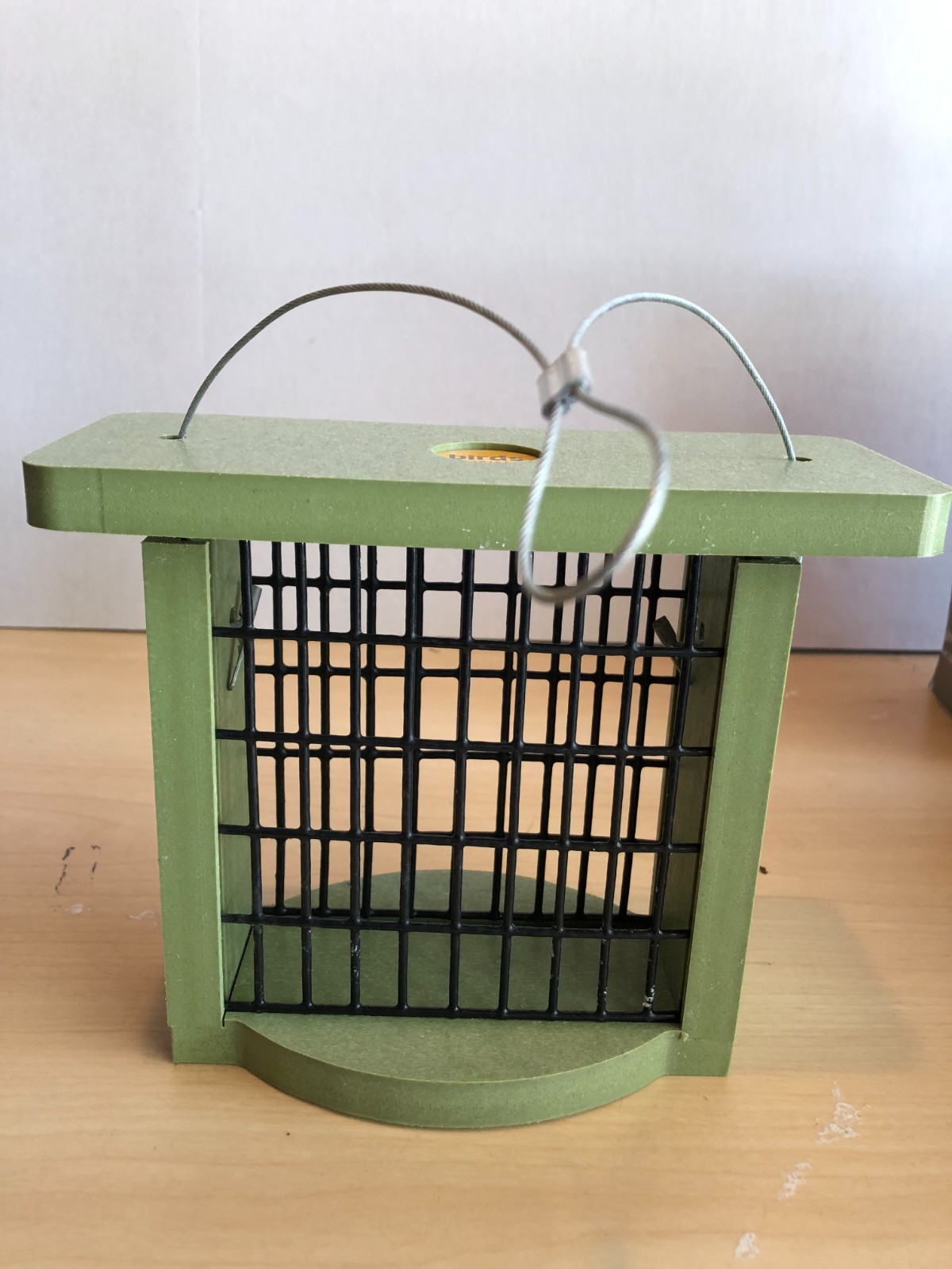 Birds Choice Green Hanging Suet Cake Holder Feeder #JS