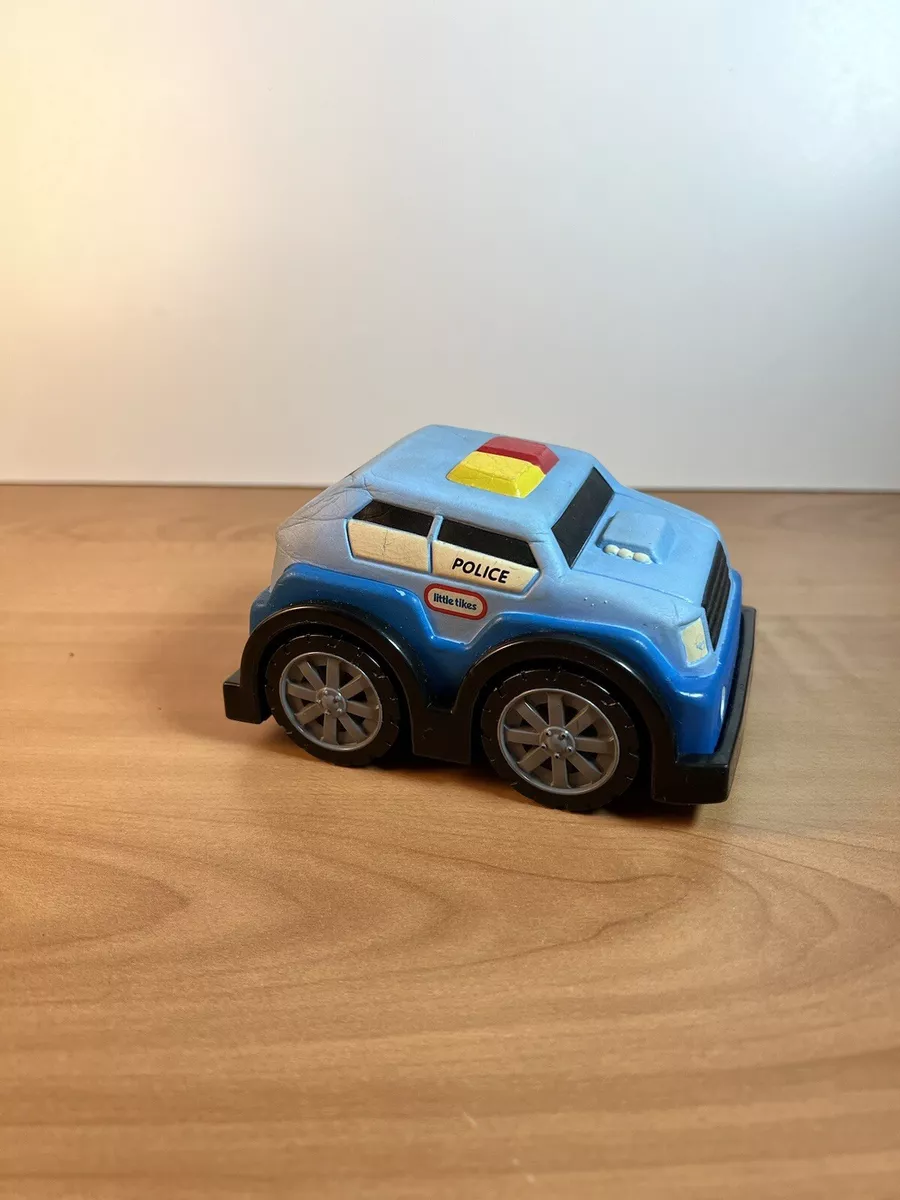 Little Tikes battery operated police car soft body 4.75 With