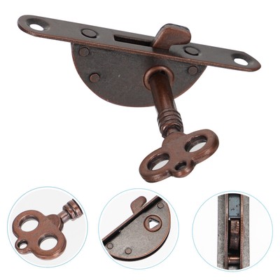  Antique Cabinet Lock Plugs Retro Half Round Side Baby Travel