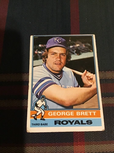 1976 Topps George Brett #19 Royals Free Shipping