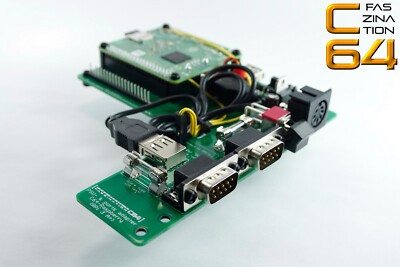  ️ FaszinationC64 | Port-PCB Raspberry Commodore 64 Emulator BMC64 | #2110