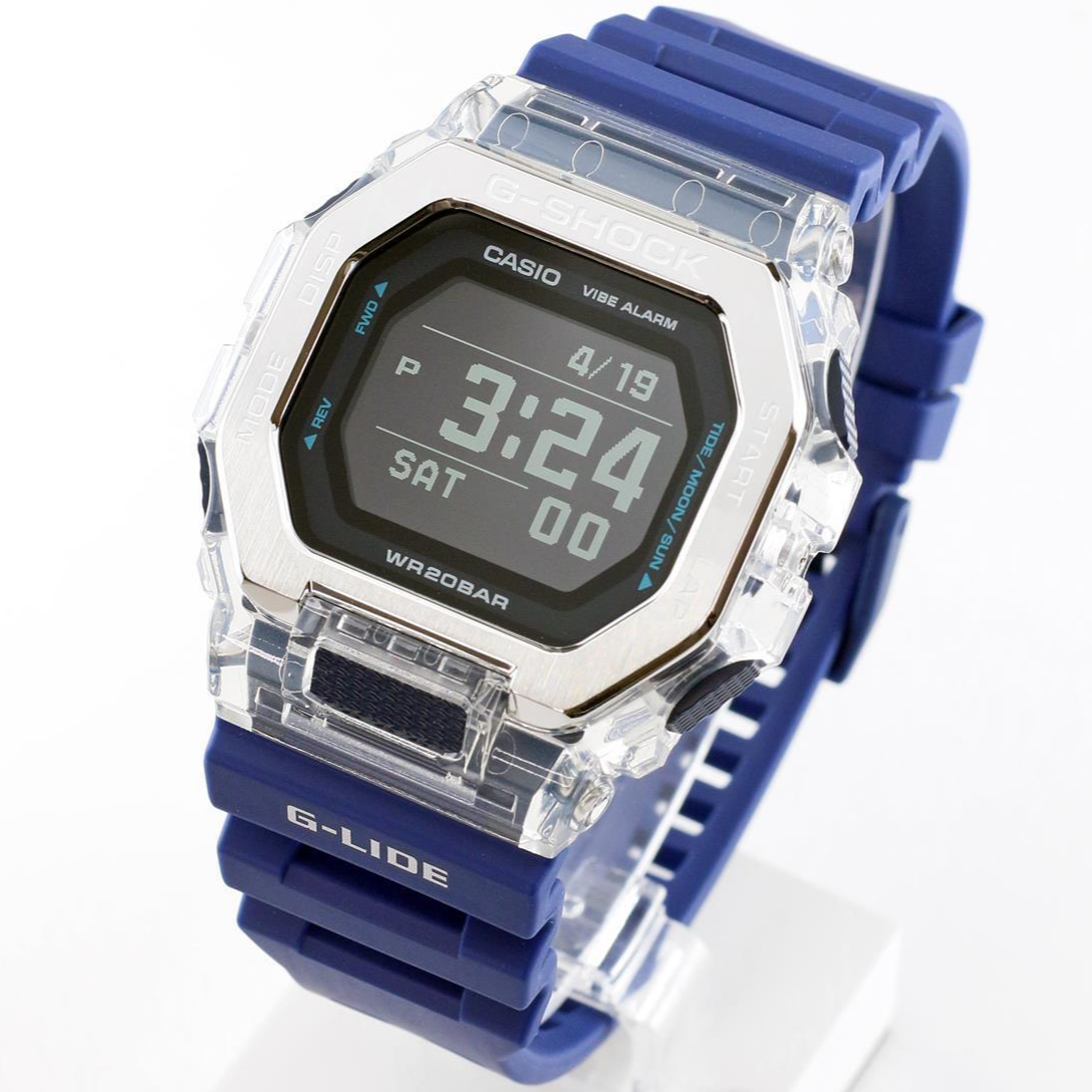 Buy Casio G-Shock G-LIDE Watch GBX-100S-2JF Men's Blue Bluetooth