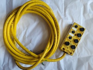 Turck VB 80-P7X9-5 Cable and 8-Port Junction Box