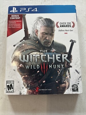 The Witcher III : Wild Hunt - PlayStation 4 [video game] PS4 CD Projekt RED