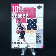 Keith Van Horn 2001-02 Upper Deck 10th Power Game Jerseys Basketball #KVX LOOK!!