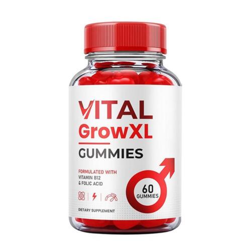 (1 Pack) Vital Grow XL Gummies for Men – VitalGrowXL Maximum PerformanceUU - Picture 7 of 9