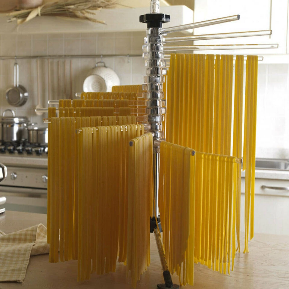 Marcato Tacapasta 16 Arm Pasta Drying Rack Fettucine Noodle Spaghetti - Image 4 of 4