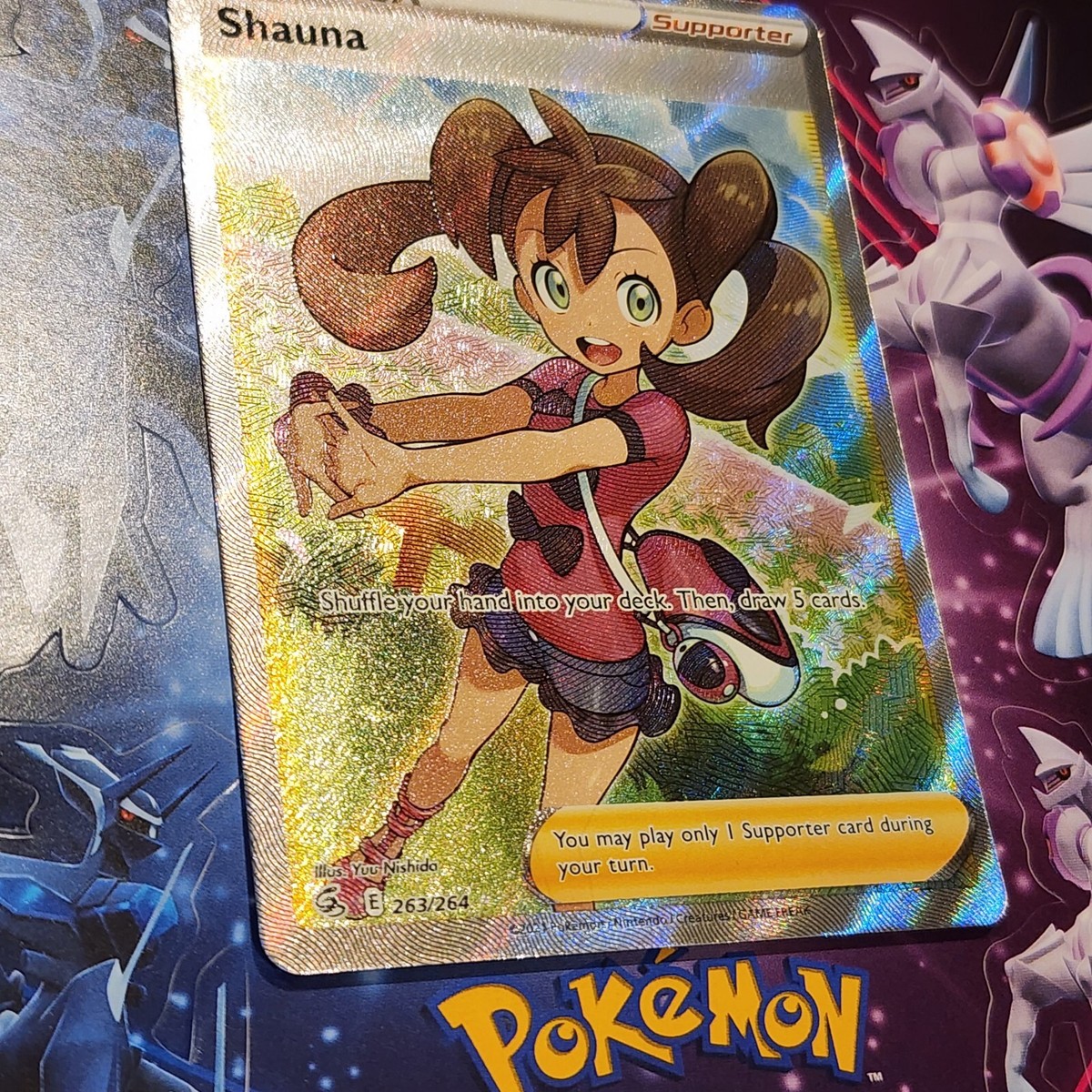 ポケモンカード SHO Pokémon TCG: Shauna 263/264 Fusion Strike Trainer Holo Full