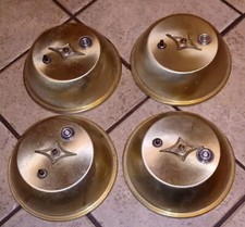 LOT SET 4 Emdeko Heat Detection System Model 707 Gold Tone AET DECO Made In USA