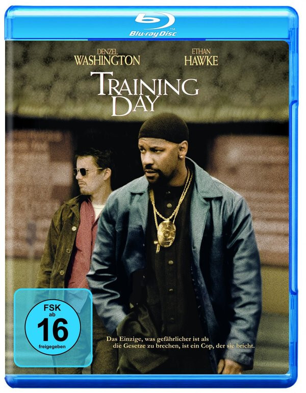 Training Day - Denzel Washington - Ethan Hawke - Blu-ray Disc - OVP - NEU