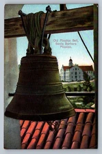 Postcard CA Santa Barbara Mission Old Mission Bell Unposted  I890