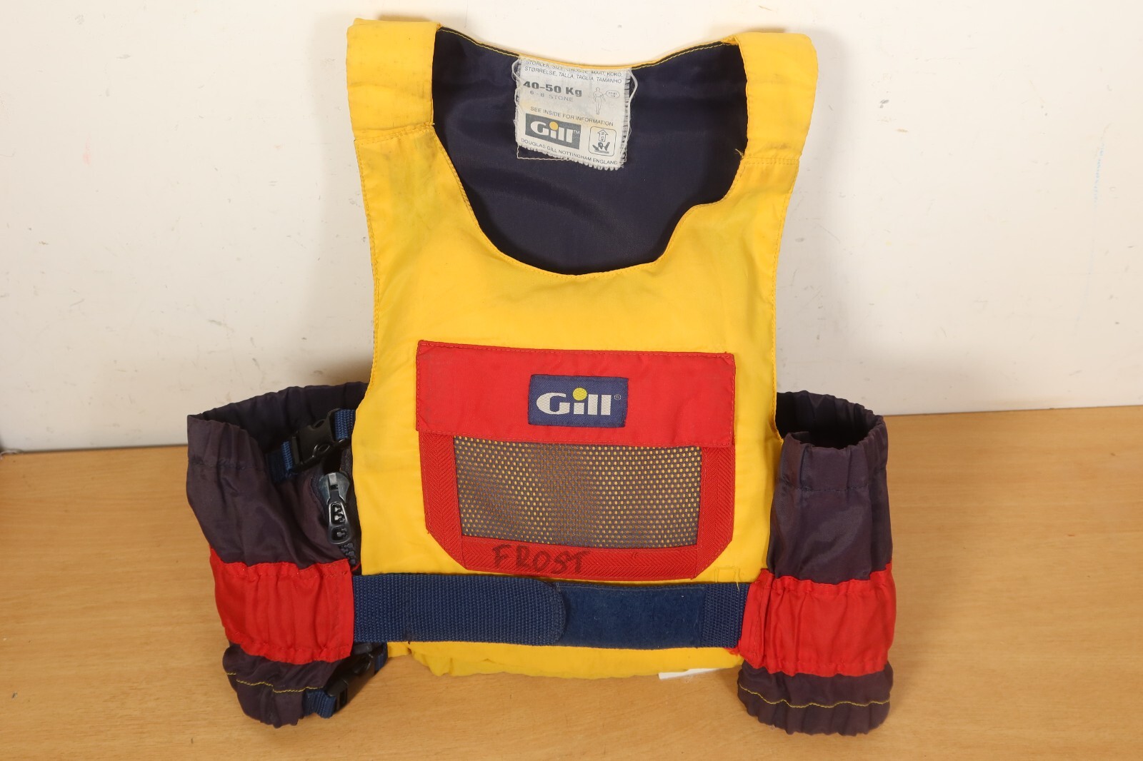 FILA Giubbotto giubbotto giubbotto salvagente Gill galleggiamento taglia 40 50 kg 6 8 pietra 67 87 cm bambino XSmall