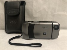 Casio QV-120 Digital LCD Camera with Case and Wrist Strap - Works Great 